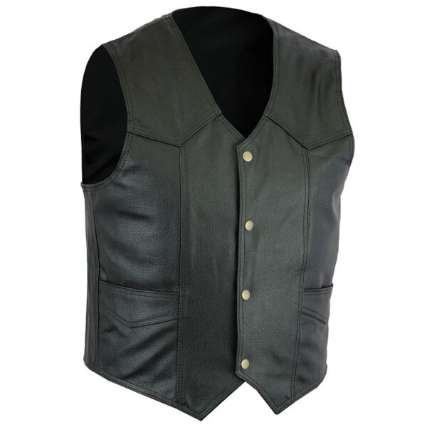 IK-358 Leather Vest