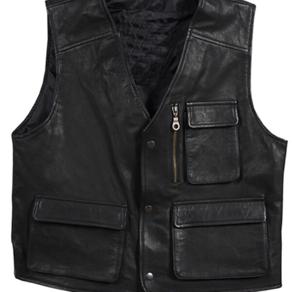 IK-352 Leather Vest
