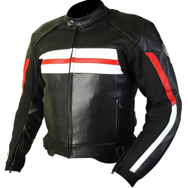 IK-341 Motorbike Leather Jacket