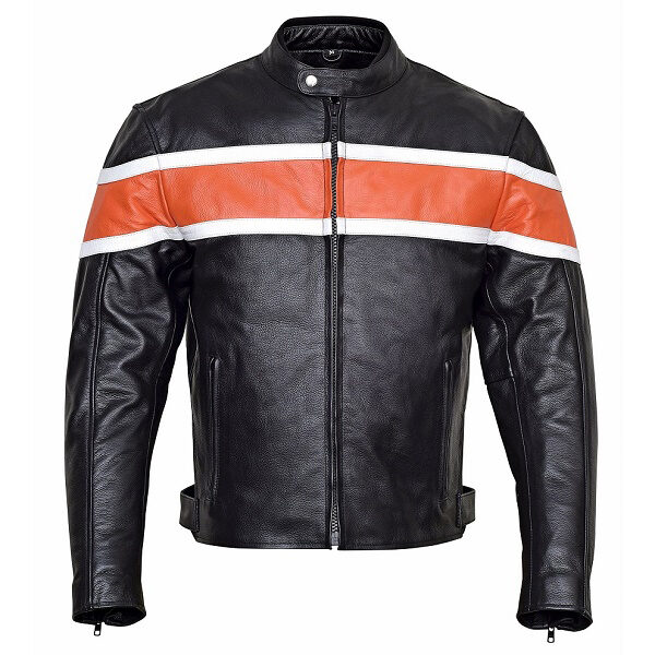 IK-344 Motorbike Leather Jacket