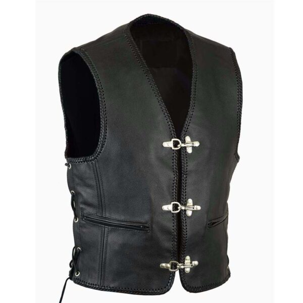 IK-355 Leather Vest