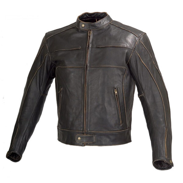 IK-336 Motorbike Leather Jacket