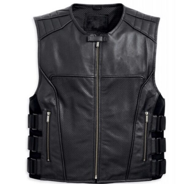 IK-353 Leather Vest